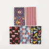 Baumwollstoff Patchwork Set Fiesta mit 5 Stoffabschnitten 44x55cm