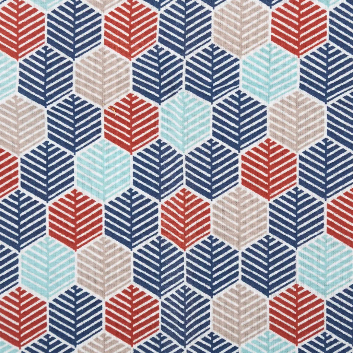Baumwollstoff Patchwork Set Fiesta mit 5 Stoffabschnitten 44x55cm