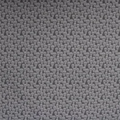 Baumwollstoff Perkal Digitaldruck Mini Totenköpfe grau dunkelgrau 1,50m Breite