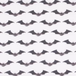 Baumwollstoff Popeline Digitaldruck The Batman™© Dark Hero Fledermäuse weiß schwarz dunkelgrau 1,5m Breite