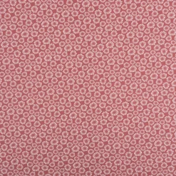 Baumwollstoff Popeline Mado abstrakte Mini-Blüten marsala-rot Breite