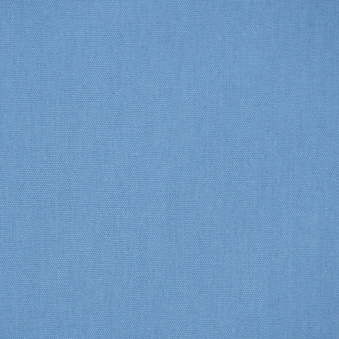 Baumwollstoff Popeline Meterware uni hell jeansblau – 1,50 m breit, weich & blickdicht, 125g/m²