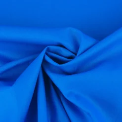 Baumwollstoff Popeline Meterware uni aqua blau – 1,50 m breit, weich & blickdicht, 125g/m²