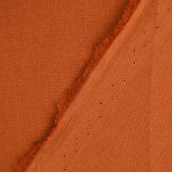 Baumwollstoff Popeline Meterware uni cognac – 1,50 m breit, weich & blickdicht, 125g/m²