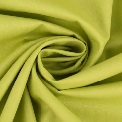 Baumwollstoff Popeline Meterware uni apfelgrün – 1,50 m breit, weich & blickdicht, 125g/m²