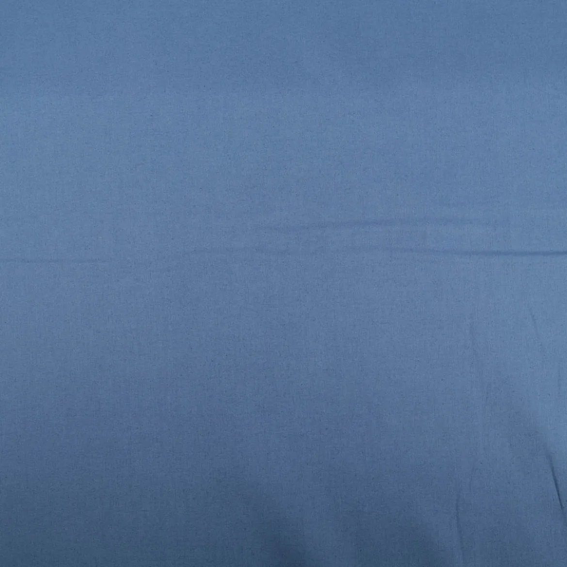 Baumwollstoff Popeline Meterware uni jeans blau – 1,50 m breit, weich & blickdicht, 125g/m²