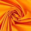 Baumwollstoff Popeline Meterware uni orange-dottergelb – 1,50 m breit, weich & blickdicht, 125g/m²
