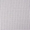 Baumwollstoff Popeline Minimals Blümchen Kreis-Ornamente weiß schwarz 1,48m Breite