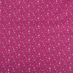 Baumwollstoff Popeline Mini Blümchen fuchsia 1,48m Breite