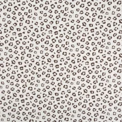 Baumwollstoff Popeline Stoff Animal Skin Leo wollweiß1,45m Breite