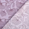 Baumwollstoff Popeline Stoff Blumen lila 1,45m Breite