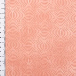 Baumwollstoff Popeline Stoff Bogen Serie Vintage Washed Altrosa 1,40m Breite