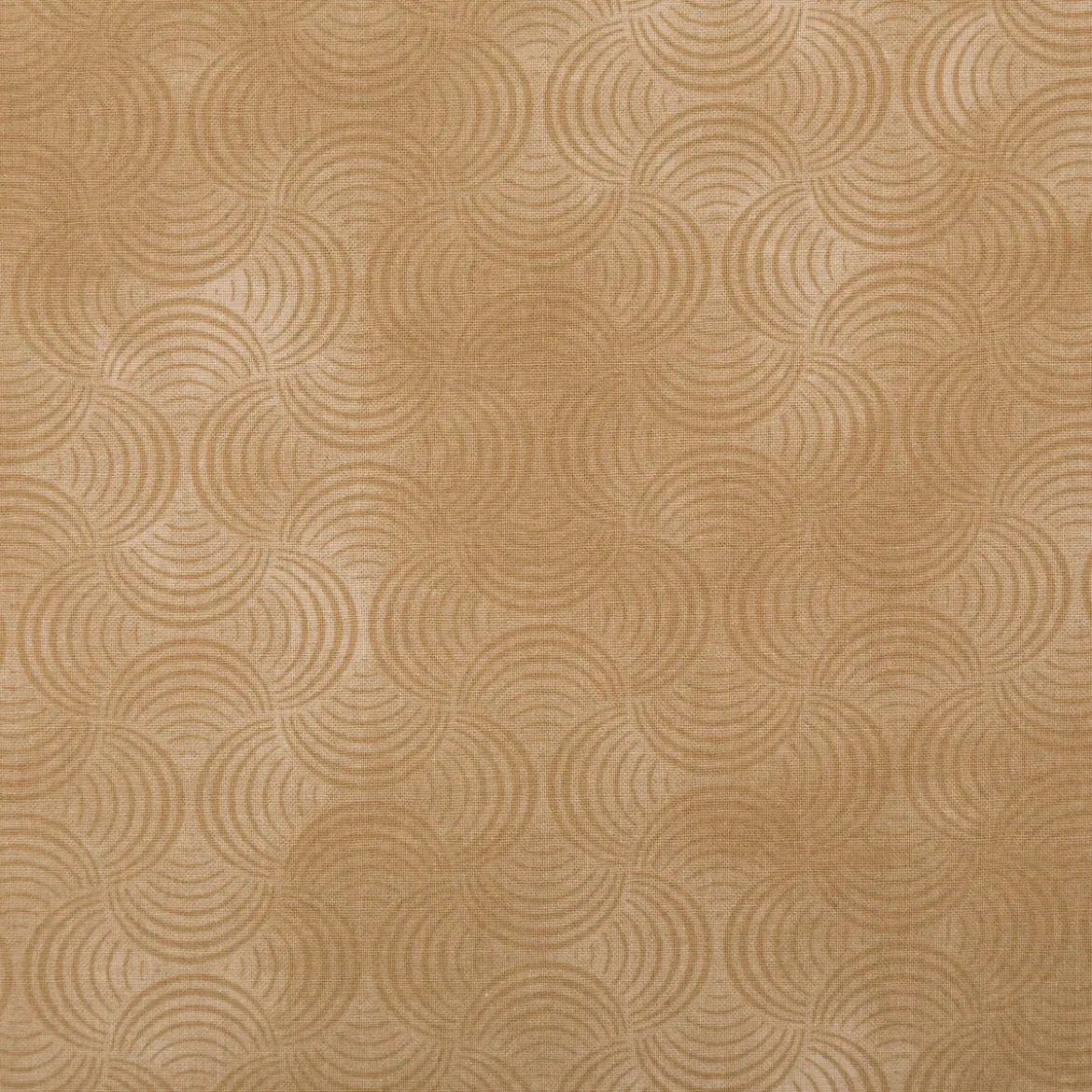 Baumwollstoff Popeline Stoff Bogen Serie Vintage Washed Beige 1,40m Breite