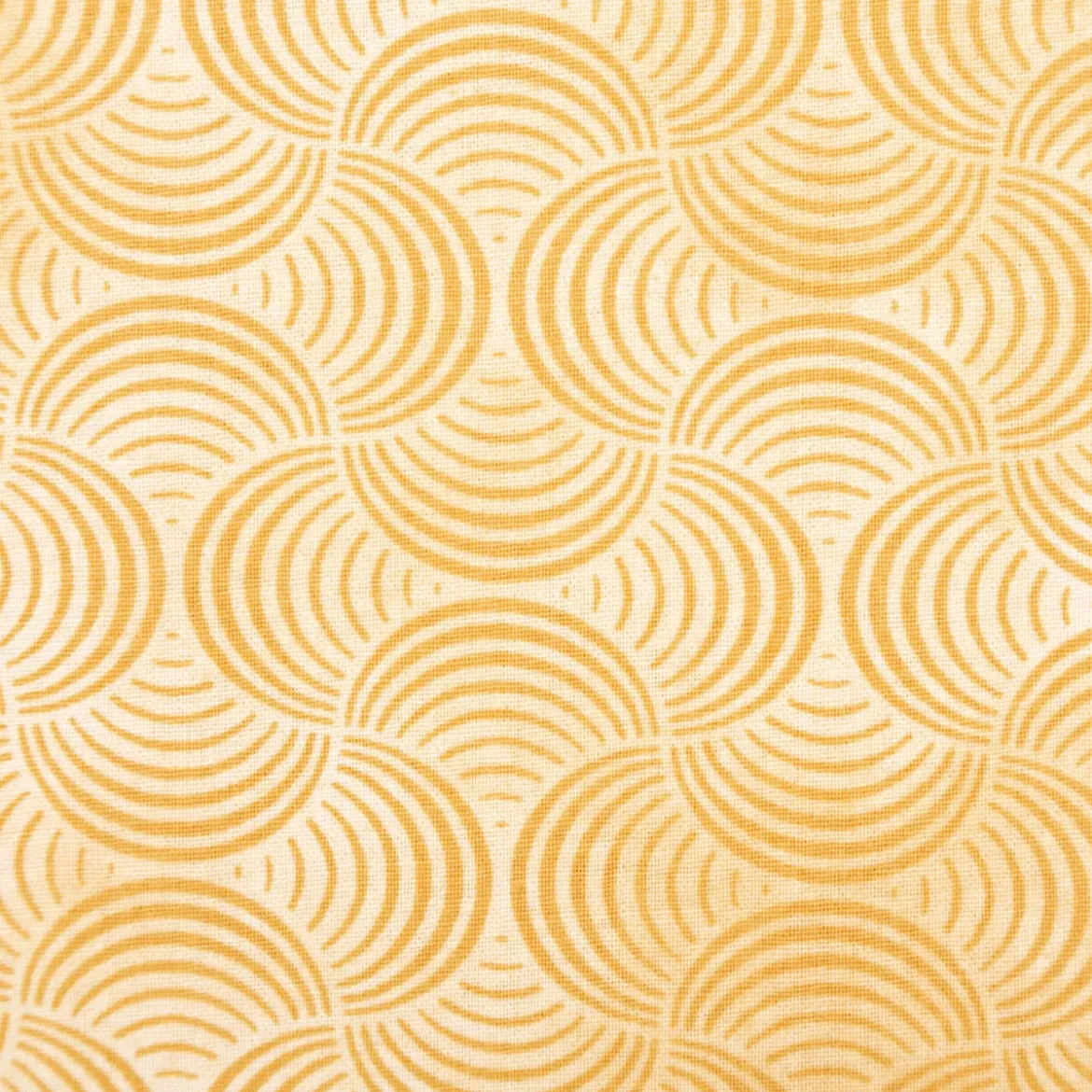 Baumwollstoff Popeline Stoff Bogen Serie Vintage Washed Beige 1,40m Breite