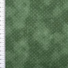 Baumwollstoff Popeline Stoff Pünktchen Serie Vintage Washed Tannengrün 1,40m Breite