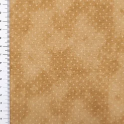 Baumwollstoff Popeline Stoff Pünktchen Serie Vintage Washed Beige 1,40m Breite