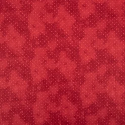 Baumwollstoff Popeline Stoff Pünktchen Serie Vintage Washed Rot 1,40m Breite