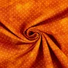 Baumwollstoff Popeline Stoff Pünktchen Serie Vintage Washed Terracotta 1,40m Breite