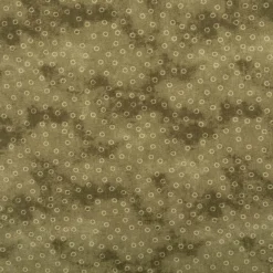 Baumwollstoff Popeline Stoff Kreise Serie Vintage Washed Olivgrün 1,40m Breite