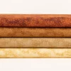 Baumwollstoff Popeline Stoff Kreise Serie Vintage Washed Beige 1,40m Breite