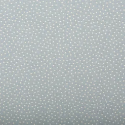 Baumwollstoff Popeline Stoff Pünktchen Serie Romantic Garden Babyblau 1,40m Breite