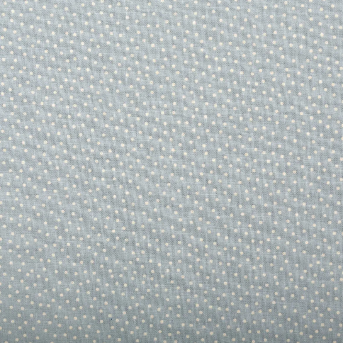 Baumwollstoff Popeline Stoff Pünktchen Serie Romantic Garden Babyblau 1,40m Breite