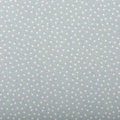 Baumwollstoff Popeline Stoff Pünktchen Serie Romantic Garden Babyblau 1,40m Breite