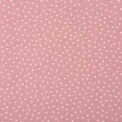Baumwollstoff Popeline Stoff Pünktchen Serie Romantic Garden Altrosa 1,40m Breite
