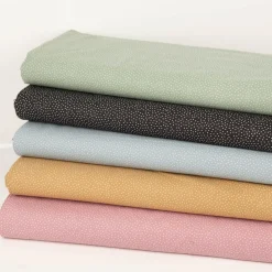 Baumwollstoff Popeline Stoff Pünktchen Serie Romantic Garden Altrosa 1,40m Breite