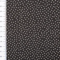 Baumwollstoff Popeline Stoff Pünktchen Serie Romantic Garden Schwarz 1,40m Breite