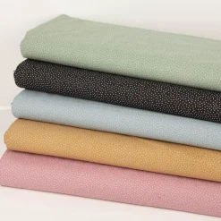 Baumwollstoff Popeline Stoff Pünktchen Serie Romantic Garden Mintgrün 1,40m Breite
