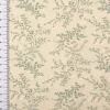 Baumwollstoff Popeline Stoff Blumen und Blätter Serie Romantic Garden Mintgrün 1,40m Breite
