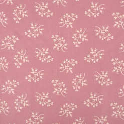 Baumwollstoff Popeline Stoff Blumenzweige Serie Romantic Garden Altrosa 1,40m Breite