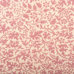 Baumwollstoff Popeline Stoff Allover Blätterranken Serie Romantic Garden Altrosa 1,40m Breite