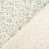 Baumwollstoff Popeline Stoff Allover Blätterranken Serie Romantic Garden Mintgrün 1,40m Breite