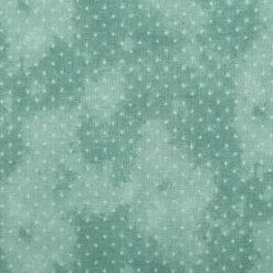 Baumwollstoff Popeline Stoff Pünktchen Serie Vintage Washed Mintgrün 1,40m Breite