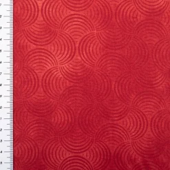 Baumwollstoff Popeline Stoff Bogen Serie Vintage Washed Bordeauxrot 1,40m Breite