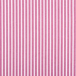 Baumwollstoff Popeline Streifen mauve weiß 1,50m Breite