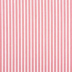 Baumwollstoff Popeline Streifen blush weiß 1,50m Breite