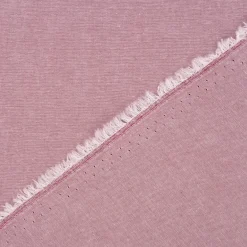 Baumwollstoff Popeline Yarn Dyed garngefärbt einfarbig mauve meliert 1,44m Breite