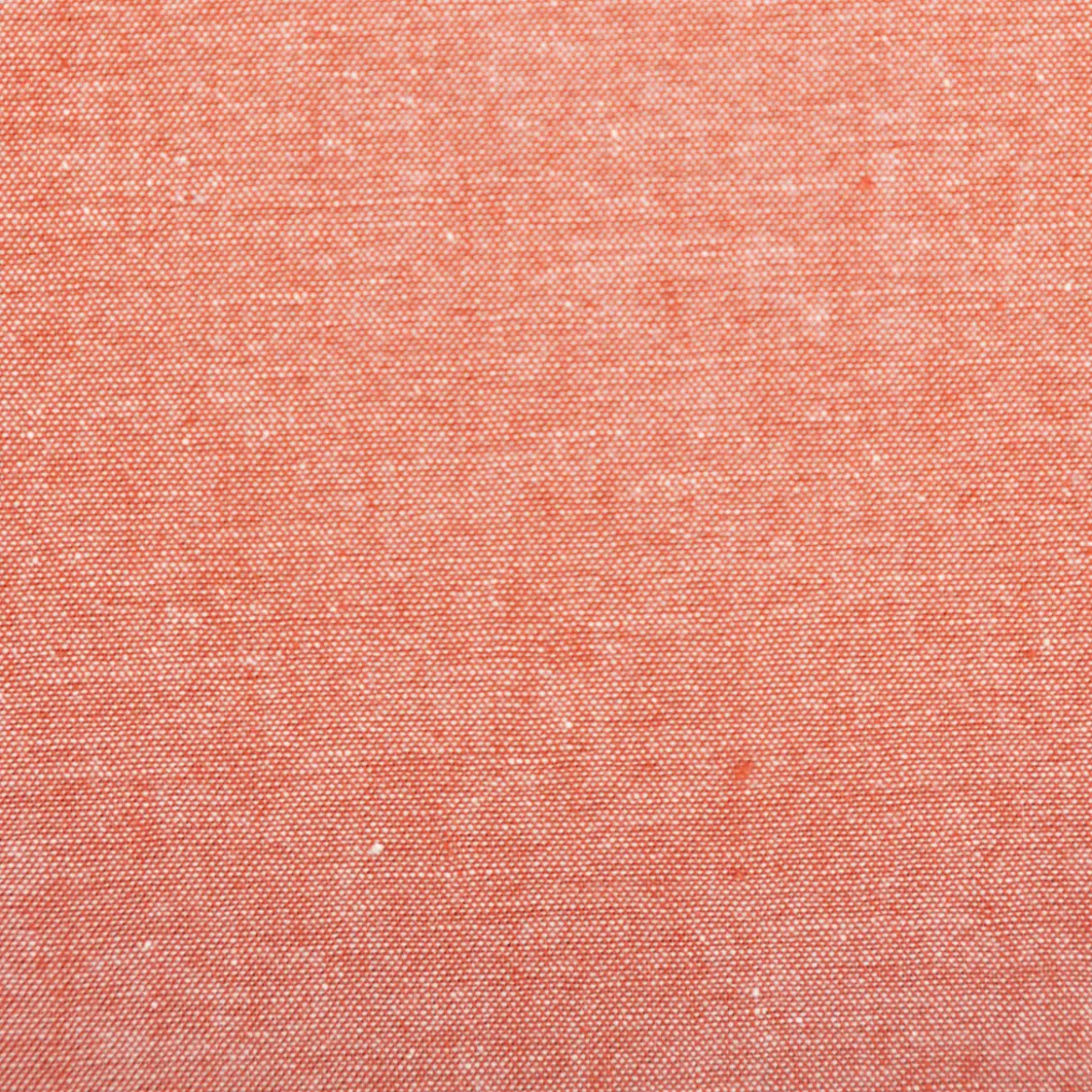 Baumwollstoff Popeline Yarn Dyed garngefärbt einfarbig terracotta meliert 1,44m Breite