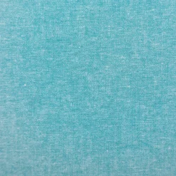 Baumwollstoff Popeline Yarn Dyed garngefärbt einfarbig petrol meliert 1,44m Breite