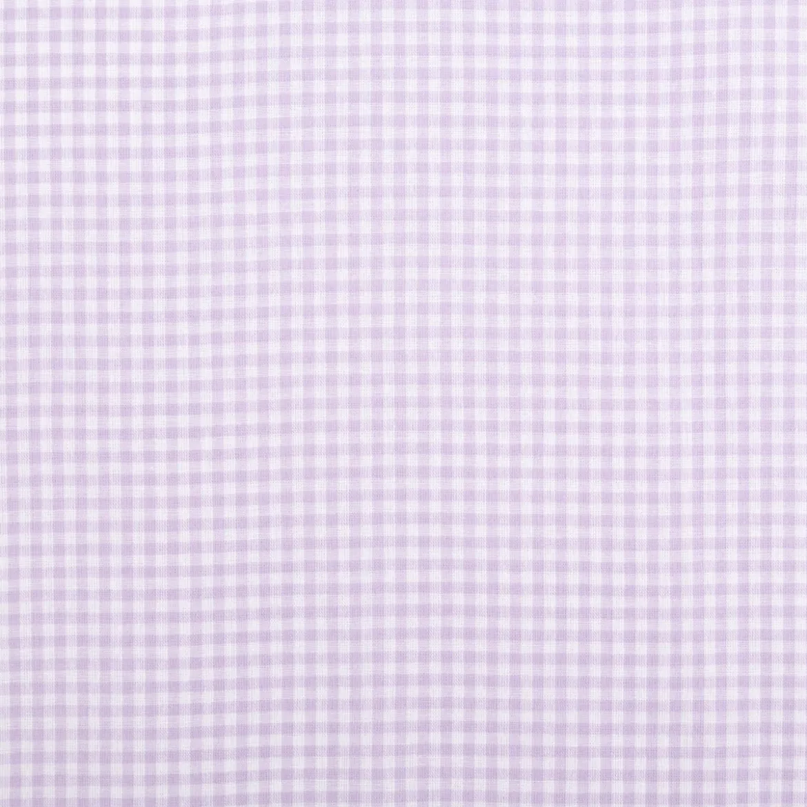 Baumwollstoff Popeline Yarn Dyed garngefärbt kleine Karos 2,7 mm lila weiß 1,44m Breite