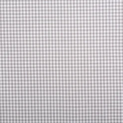 Baumwollstoff Popeline Yarn Dyed garngefärbt kleine Karos 2,7 mm grau weiß 1,44m Breite