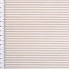 Baumwollstoff Popeline Yarn Dyed garngefärbt Streifen 3mm sand weiß 1,44m Breite