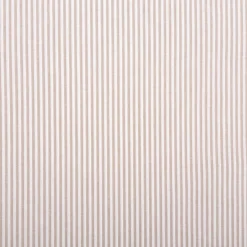 Baumwollstoff Popeline Yarn Dyed garngefärbt Streifen 3mm sand weiß 1,44m Breite