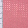 Baumwollstoff Punkte Mini Ø 1mm altrosa weiß 1,40m Breite