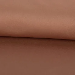 Baumwollstoff Satin Spandex zimt 1,46m Breite