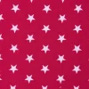 Baumwollstoff Sterne ca. 1x1cm cerise pink weiß 1,40m Breite