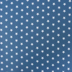 Baumwollstoff Sterne ca. 1x1cm jeansblau weiß 1,40m Breite